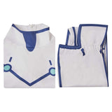 Dan da dan (2025) Vemola Bamora White Jumpsuit Cosplay Costume Outfits Halloween Carnival Suit