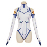 Dan da dan (2025) Vemola Bamora White Jumpsuit Cosplay Costume Outfits Halloween Carnival Suit