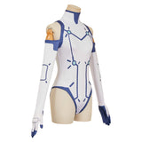 Dan da dan (2025) Vemola Bamora White Jumpsuit Cosplay Costume Outfits Halloween Carnival Suit