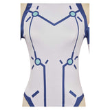 Dan da dan (2025) Vemola Bamora White Jumpsuit Cosplay Costume Outfits Halloween Carnival Suit