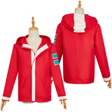 Dan da dan Momo Ayase Red Coat Cosplay Costume Outfits Halloween Carnival Suit