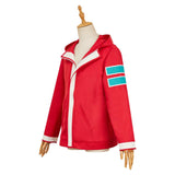 Dan da dan Momo Ayase Red Coat Cosplay Costume Outfits Halloween Carnival Suit
