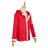 Dan da dan Momo Ayase Red Coat Cosplay Costume Outfits Halloween Carnival Suit