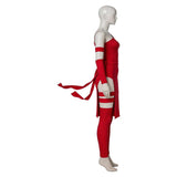 Daredevil Elektra Natchios Women Red Outfit Cosplay Costume Outfit Halloween Carnival Suit