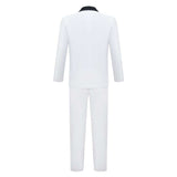 Daredevil Kingpin White Suit Cosplay Costume Outfit Halloween Carnival Suit