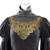 Dark Souls Fire Keeper Women Black Outfit Cosplay Costume Outfit Halloween Carnival Suit