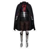 Darth Maul Black Outfit with Cape Cosplay Costume Outfit Halloween Carnival Suit