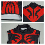 Darth Maul Black Outfit with Cape Cosplay Costume Outfit Halloween Carnival Suit