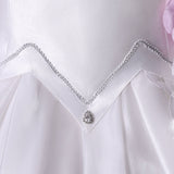 DATE A LIVE Tokisaki Kurumi Women White Wedding Dress Cosplay Costume Outfit Halloween Carnival Suit