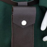 Dead Account Souji Enishiro Dark Green Outfit Cosplay Costume Outfits Halloween Carnival Suit