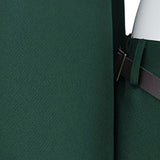 Dead Account Souji Enishiro Dark Green Outfit Cosplay Costume Outfits Halloween Carnival Suit