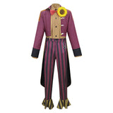 Dead by Daylight Joker Purple Suit Outfit Cosplay Costume Outfits Halloween Carnival Suit