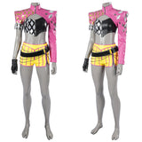Dead by Daylight Mina Key Women Pink Outfit Cosplay Costume Outfit Halloween Carnival Suit