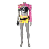 Dead by Daylight Mina Key Women Pink Outfit Cosplay Costume Outfit Halloween Carnival Suit