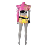Dead by Daylight Mina Key Women Pink Outfit Cosplay Costume Outfit Halloween Carnival Suit