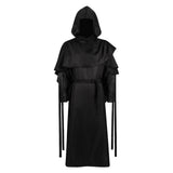 Dead by Daylight The Ghost Face Black Robe Cosplay Costume Outfit Halloween Carnival Suit