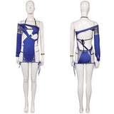 Dead or Alive Game Monica Women Blue Swimsuit Cosplay Costume Outfits Halloween Carnival Suit