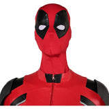 Deadpool & Wolverine 2024 Deadpool Kids Children Red Jumpsuit Full Set Cosplay Costume