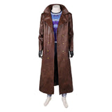 Deadpool & Wolverine 2024 Gambit Brown Outfit Cosplay Costume Outfits Halloween Carnival Suit