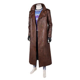 Deadpool & Wolverine 2024 Gambit Brown Outfit Cosplay Costume Outfits Halloween Carnival Suit