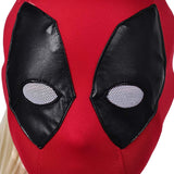 Deadpool & Wolverine 2024 Ladypool Kids Children Cosplay Headgear Wig Set Halloween Costume Accessories