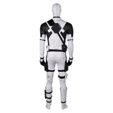 Deadpool & Wolverine 2024 Wade Wilson X-Force White Outfits Cosplay Costume Outfits Halloween Carnival Suit