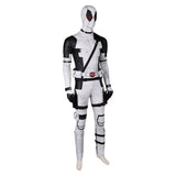 Deadpool & Wolverine 2024 Wade Wilson X-Force White Outfits Cosplay Costume Outfits Halloween Carnival Suit