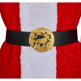 Dear Santa 2024 Satan Claus Red Christmas Outfit Cosplay Costume Outfits Halloween Carnival Suit