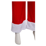 Dear Santa 2024 Satan Claus Red Christmas Outfit Cosplay Costume Outfits Halloween Carnival Suit