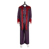 Dear Santa 2024 Satan Purple Outfit Cosplay Costume Outfits Halloween Carnival Suit