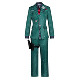 Delta Force Alonso Hudson Green Suit Cosplay Costume Outfit Halloween Carnival Suit