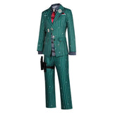 Delta Force Alonso Hudson Green Suit Cosplay Costume Outfit Halloween Carnival Suit
