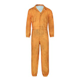 Delta Force Warden Weyron Orange Jumpsuit Cosplay Costume Outfit Halloween Carnival Suit