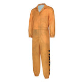 Delta Force Warden Weyron Orange Jumpsuit Cosplay Costume Outfit Halloween Carnival Suit