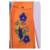 Descendants Luis Madrigal Kids Children Orange Outfit Cosplay Costume Outfit Halloween Carnival Suit