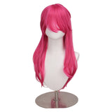 Descendants Pink Cosplay Wig Heat Resistant Synthetic Hair Carnival Halloween Party Props
