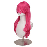 Descendants Pink Cosplay Wig Heat Resistant Synthetic Hair Carnival Halloween Party Props