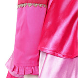 Descendants Princess Pink of Hearts Women Pink Outfit Cosplay Costume Outfit Halloween Carnival Suit