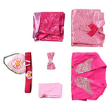 Descendants Princess Pink of Hearts Women Pink Outfit Cosplay Costume Outfit Halloween Carnival Suit