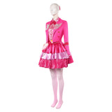 Descendants Princess Pink of Hearts Women Pink Outfit Cosplay Costume Outfit Halloween Carnival Suit