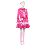Descendants Princess Pink of Hearts Women Pink Outfit Cosplay Costume Outfit Halloween Carnival Suit