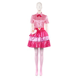Descendants Princess Pink of Hearts Women Pink Outfit Cosplay Costume Outfit Halloween Carnival Suit