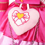 Descendants Princess Pink of Hearts Women Pink Outfit Cosplay Costume Outfit Halloween Carnival Suit