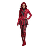 Descendants Red Women Red Outfit Cosplay Costume Outfit Halloween Carnival Suit