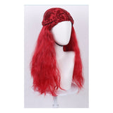 Descendants: The Rise of Red Princess Red Cosplay Wig Costume Halloween Carnival Party Accessories