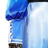 Descendants: Wicked Wonderland Chloe Charming Women Blue Jumpsuit Cosplay Costume Outfit Halloween Carnival Suit