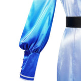 Descendants: Wicked Wonderland Chloe Charming Women Blue Jumpsuit Cosplay Costume Outfit Halloween Carnival Suit