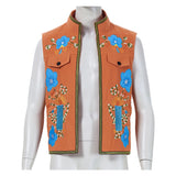 Descendants: Wicked Wonderland Luis Madrigal Kids Children Orange Vest Cosplay Costume Outfit Halloween Carnival Suit