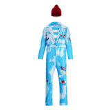 Descendants: Wicked Wonderland Mr. Smee Blue Outfit Cosplay Costume Outfit Halloween Carnival Suit