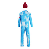 Descendants: Wicked Wonderland Mr. Smee Blue Outfit Cosplay Costume Outfit Halloween Carnival Suit